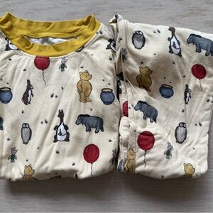 little crown and capes silly ole bear pajamas 4t GUC